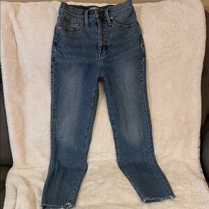 Madewell Classic Blue Denim Women's Jeans